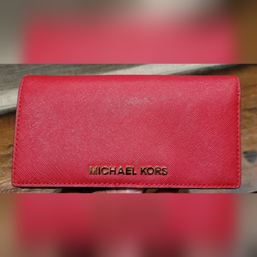 Michael Kors Red Wallet